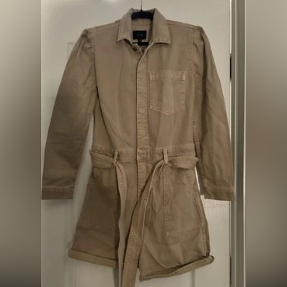 Joe's Jeans Tan Jumpsuit with Belt